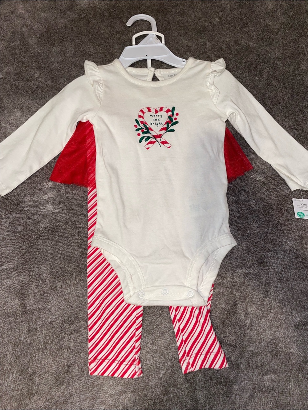 Carter’s 9-12m Christmas/Holiday Outfit